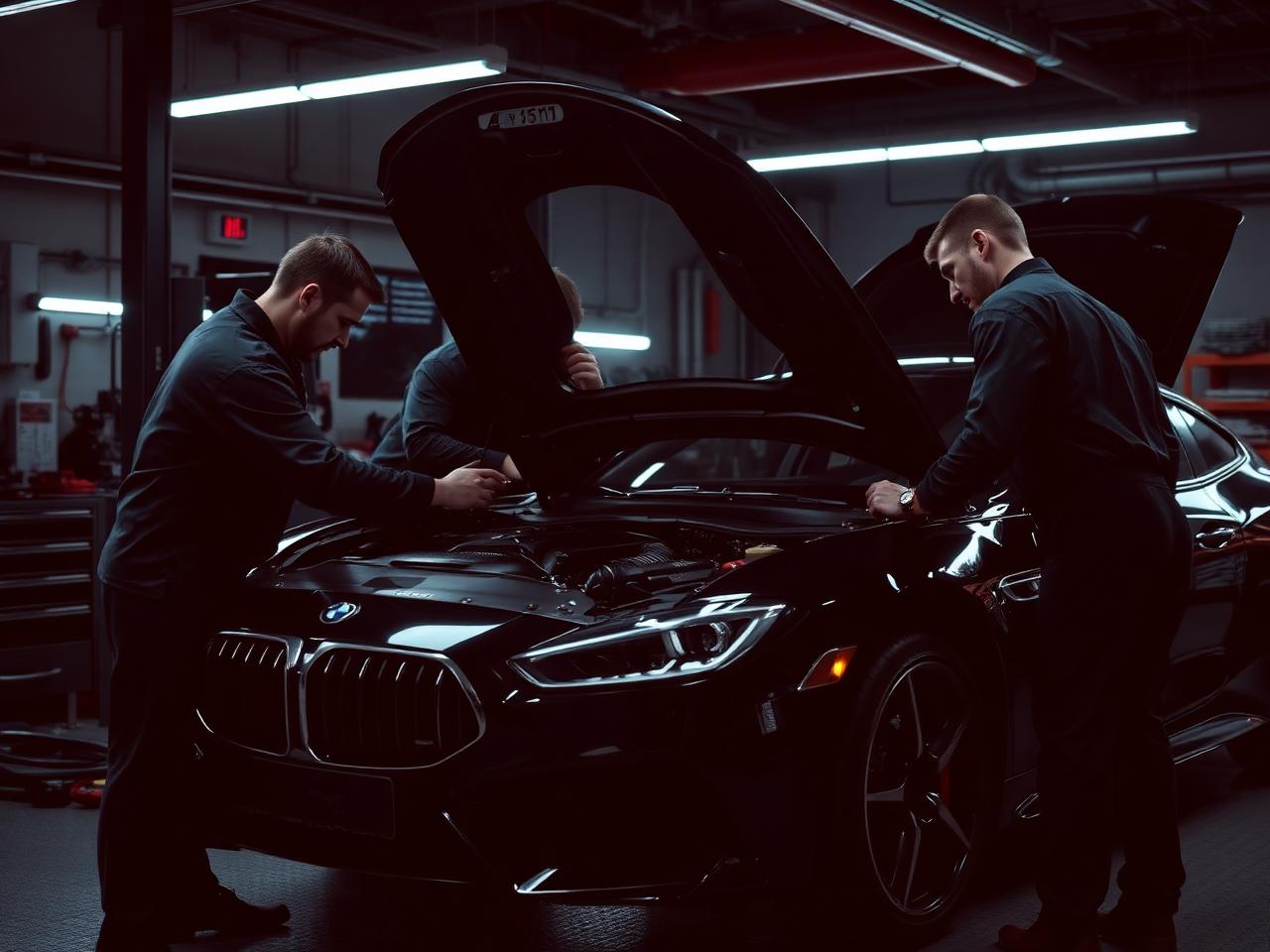 Zespół mechaników AutoForge Garage
